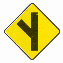 Placa de advertência