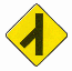Placa de advertência