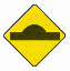 Placa de advertência