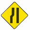 Placa de advertência