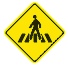 Placa de advertência
