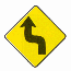 Placa de advertência