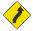 Placa de advertência